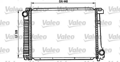 Теплообменник (VALEO: 819397)