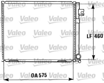 Теплообменник (VALEO: 819404)