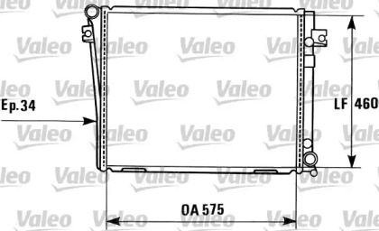 Теплообменник (VALEO: 819405)