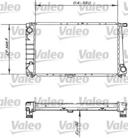 Теплообменник (VALEO: 819414)