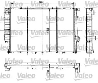 Теплообменник (VALEO: 819418)