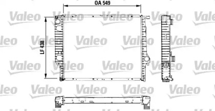 Теплообменник (VALEO: 819422)