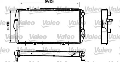 Теплообменник (VALEO: 819426)