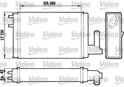 Теплообменник (VALEO: 883023)