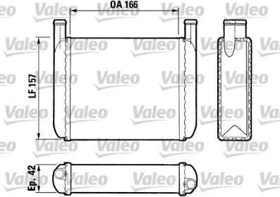 Теплообменник (VALEO: 883038)