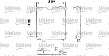 Теплообменник (VALEO: 883053)