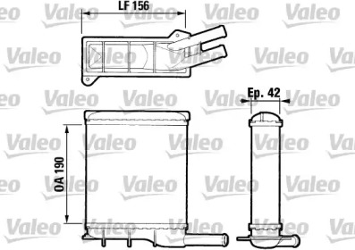 Теплообменник (VALEO: 883404)