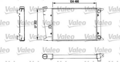 Теплообменник (VALEO: 883435)