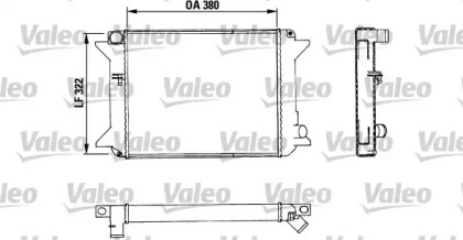 Теплообменник (VALEO: 883464)