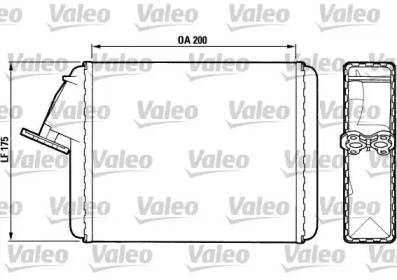 Теплообменник (VALEO: 883468)