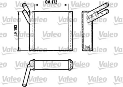 Теплообменник (VALEO: 883520)