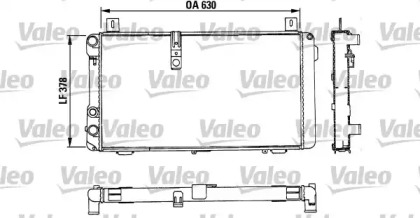 Теплообменник (VALEO: 883686)