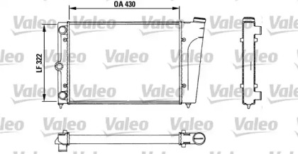 Теплообменник (VALEO: 883718)