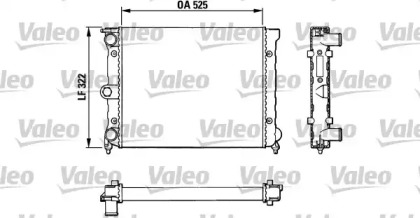 Теплообменник (VALEO: 883720)