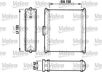 Теплообменник (VALEO: 883737)