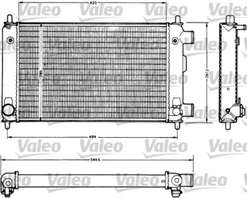 Теплообменник (VALEO: 883759)