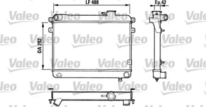 Теплообменник (VALEO: 883762)