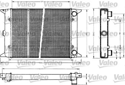 Теплообменник (VALEO: 883766)