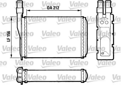 Теплообменник (VALEO: 883790)