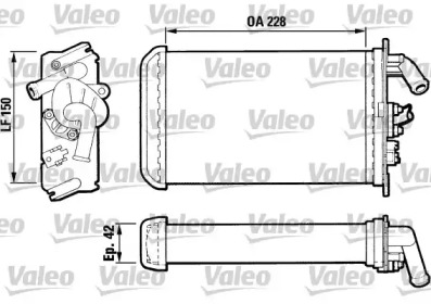 Теплообменник (VALEO: 883791)