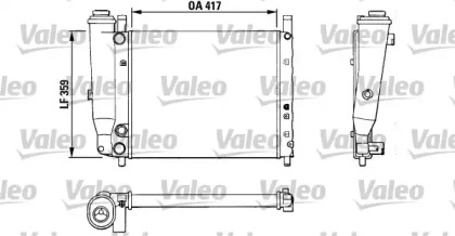 Теплообменник (VALEO: 883806)