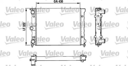 Теплообменник (VALEO: 883819)