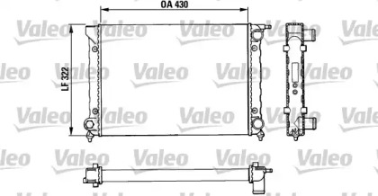 Теплообменник (VALEO: 883820)