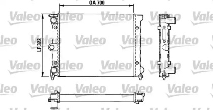 Теплообменник (VALEO: 883821)