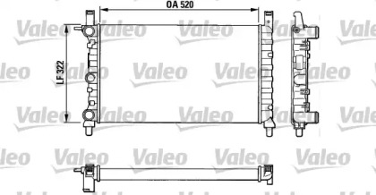 Теплообменник (VALEO: 883825)