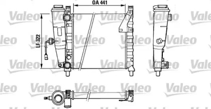 Теплообменник (VALEO: 883828)