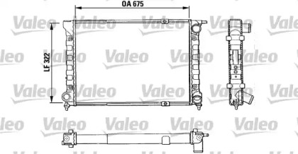 Теплообменник (VALEO: 883849)