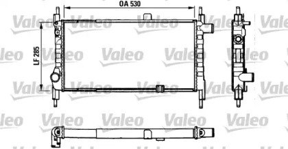 Теплообменник (VALEO: 883857)