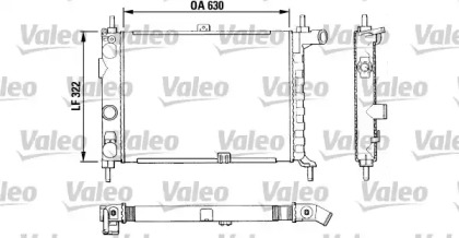 Теплообменник (VALEO: 883858)