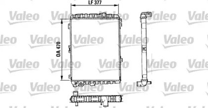 Теплообменник (VALEO: 883863)