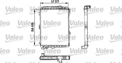 Теплообменник (VALEO: 883864)