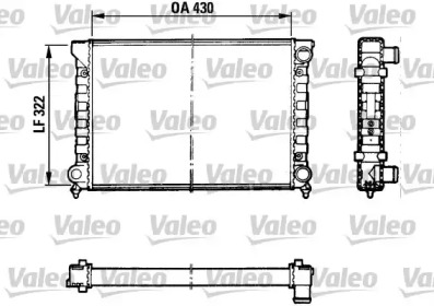 Теплообменник (VALEO: 883869)