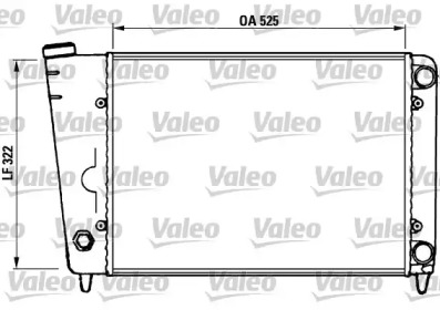 Теплообменник (VALEO: 883905)