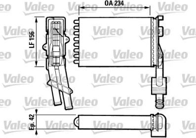 Теплообменник (VALEO: 883972)