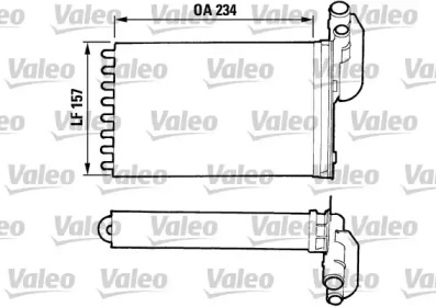 Теплообменник (VALEO: 883980)