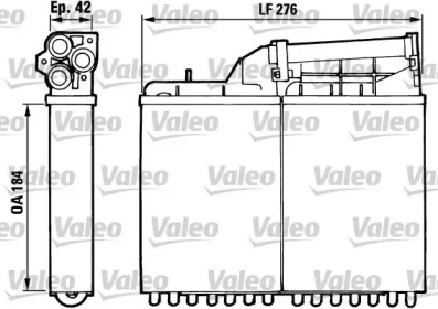 Теплообменник (VALEO: 883982)