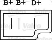 Генератор (VALEO: 436199)