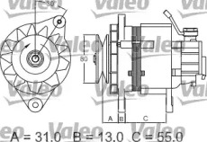 Генератор (VALEO: 437148)