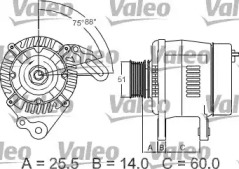 Генератор (VALEO: 437403)