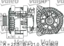 Генератор (VALEO: 437457)