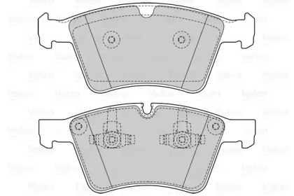 Комплект тормозных колодок (VALEO: 601537)