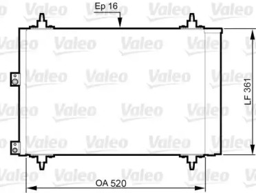 Конденсатор (VALEO: 814080)