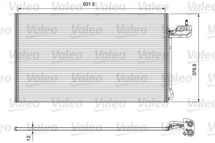 Конденсатор (VALEO: 814322)