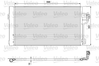 Конденсатор (VALEO: 814391)