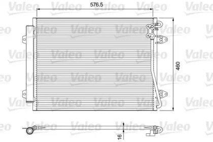 Конденсатор (VALEO: 814089)