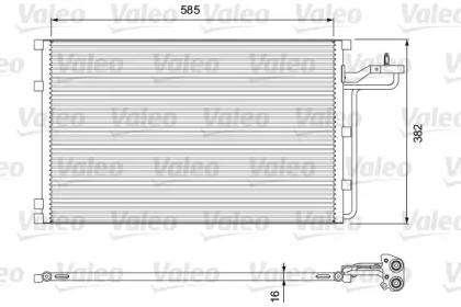 Конденсатор (VALEO: 814416)